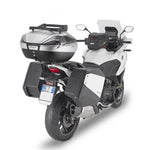 GIVI SPECIFIC MONOKEY BLACK ALUMINIUM REAR RACK - HONDA NT1100 22- (PLATE INCLUDED)