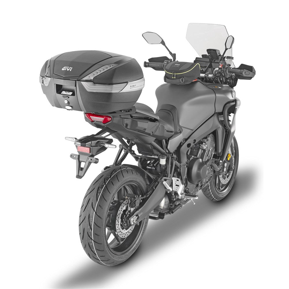 GIVI SPECIFIC MONOKEY ALUMINIUM REAR RACK - YAMAHA TRACER 9 2021- (PLATE INCLUDED)
