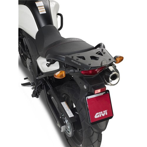 GIVI SPECIFIC MONOKEY ALUMINIUM REAR RACK - SUZUKI DL650 V-STROM 12-16 (PLATE INCLUDED)  [ONC01]