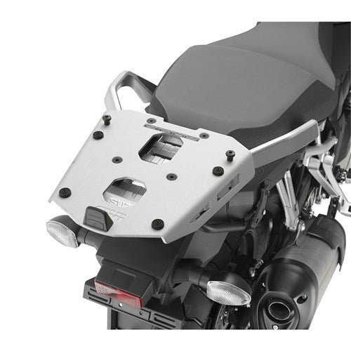 GIVI SPECIFIC MONOKEY ALUMINIUM REAR RACK - SUZUKI V-STROM 1000 14- (PLATE INCLUDED)  [ONC01]