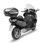 GIVI SPECIFIC MONOKEY ALUMINIUM REAR RACK - BMW C650GT 12-20 (PLATE INCLUDED)
