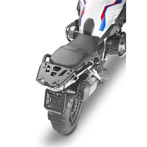 GIVI SPECIFIC BLACK MONOKEY ALUMINIUM REAR RACK - BMW R1200GS 13-18/R1250GS 19- (PLATE INCLUDED)