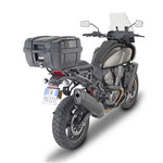 GIVI SPECIFIC MONOKEY ALUMINIUM REAR RACK - HARLEY DAVIDSON PAN AMERICA 1250 21- (PLATE INCLUDED)