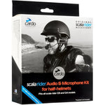 CARDO AUDIO/MIC KIT G4/G9/G9X FOR HALF HELMET