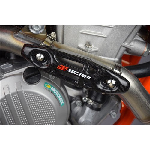 SCAR UNIVERSAL EXHAUST HEAT PROTECTOR CARBON