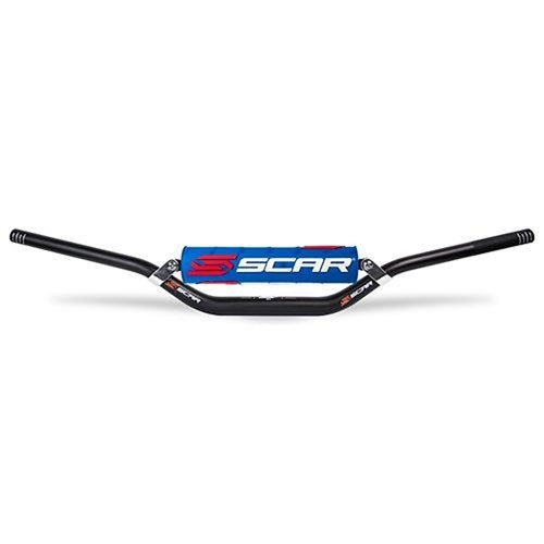 SCAR S2 7/8 H/BAR MEDIUM BAR BLK / PAD BLU