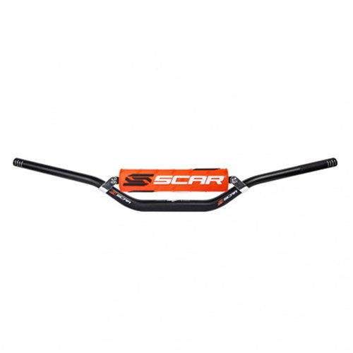 SCAR S2 7/8 H/BAR MEDIUM BAR BLK / PAD ORG
