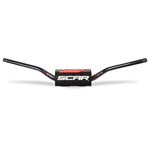 SCAR O2 H/BAR TAPERED 65/85 MINI RC HIGH BAR BLK / PAD BLK