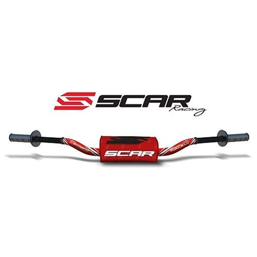 SCAR O2 H/BAR COLOR O286 (1 1/8") VILLOPOTO/STEWART BAR RED / PAD RED