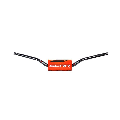 SCAR O2 H/BAR TAPERED MCGRATH/SHORT KTM BAR BLK / PAD ORG