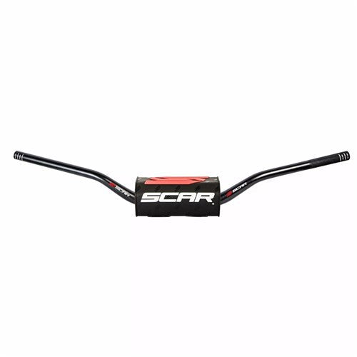 SCAR O2 H/BAR TAPERED YAMAHA YZ/YZF BAR BLK / PAD BLK
