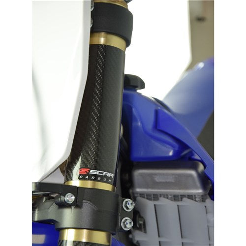 SCAR CARBON FORK WRAPS (UPPER) 125 / 250 / 300 / 450 / 500CC (160X52MM)