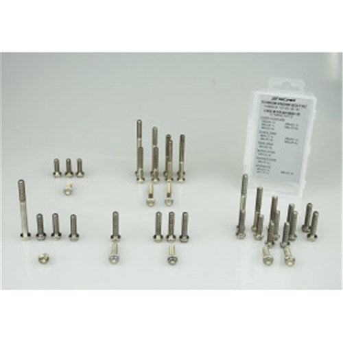 SCAR TITANIUM ENGINE BOLT KIT KTM 65SX 2009-22 / HUSKY TC65 16-22 / GASGAS MC65 21-22