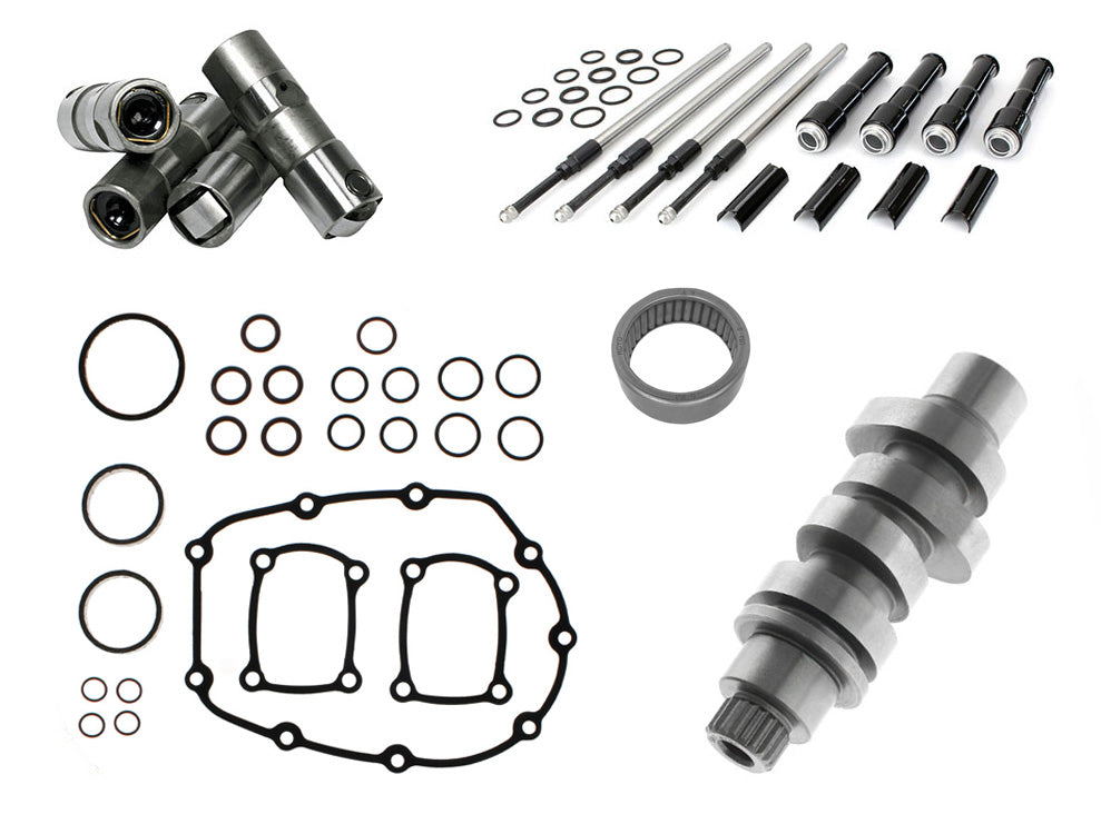 S&S 475C Performance Cam Kit - Black Pushrods. Fits Milwaukee-Eight 2017up - S&S