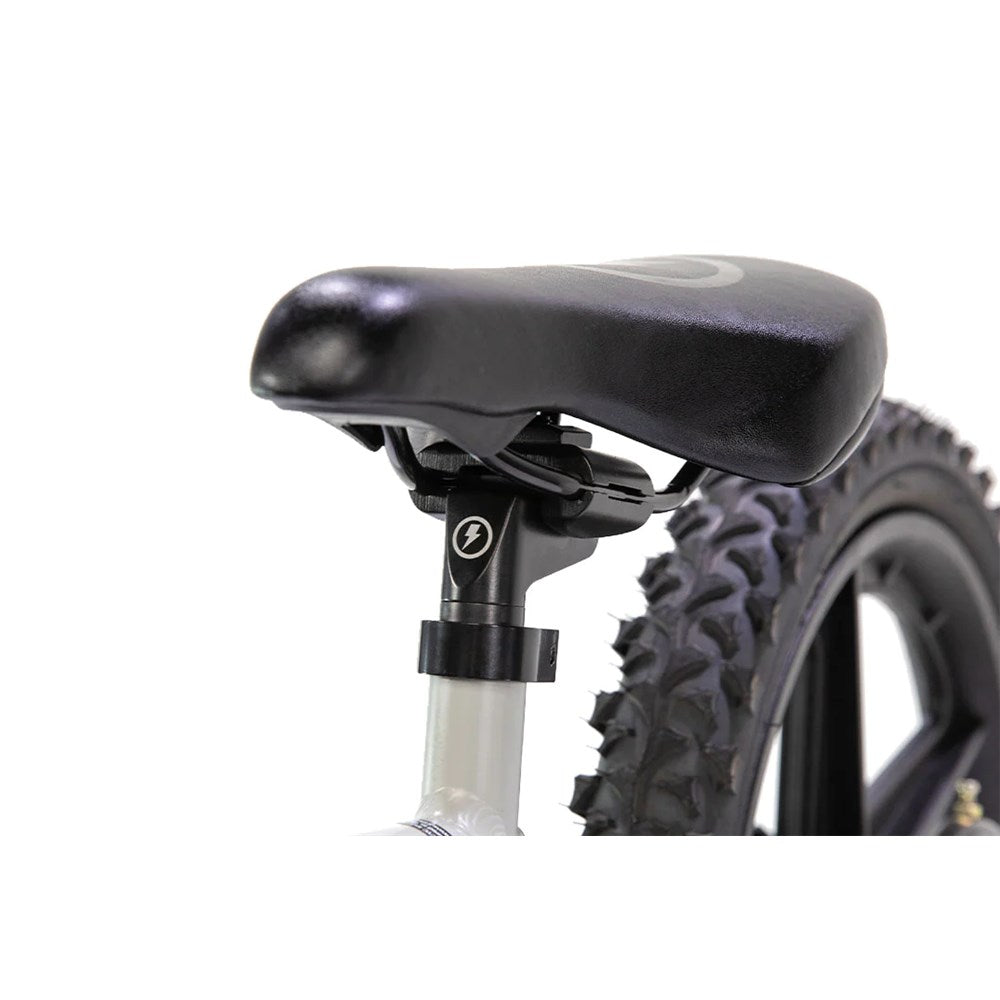 STACYC S/P (12e) SADDLE/SEAT/SEAT POST - RAILED SEAT POST