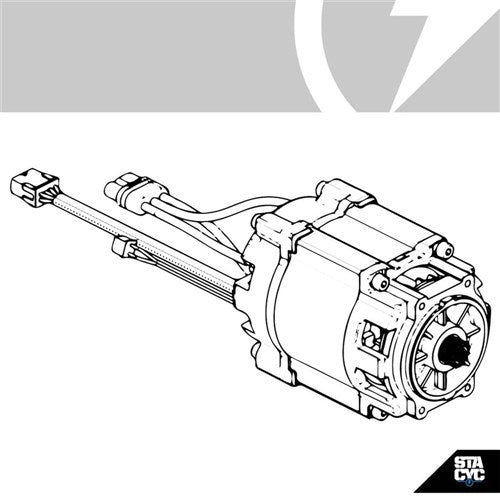 STACYC S/P (16elite/18e/20e) MOTOR/ESC - MOTOR ONLY