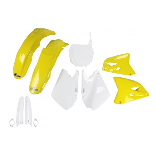 UFO SUZUKI FULL PLASTICS KIT RM125/250 06-25 (OEM 03-05) (WAS SUKIT402E999)
