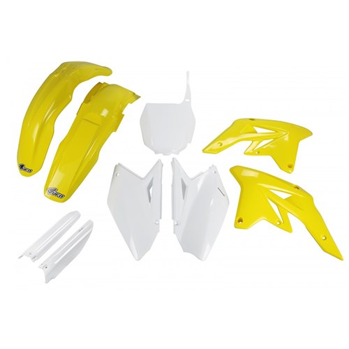 UFO SUZUKI RMZ250 07-09 FULL PLASTICS KIT (OEM 07-08) (WAS SUKIT407E999)