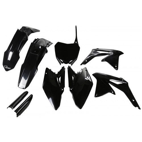 UFO RMZ450 08-17 FULL PLASTICS KIT (BLK) (WAS SUKIT409E001)