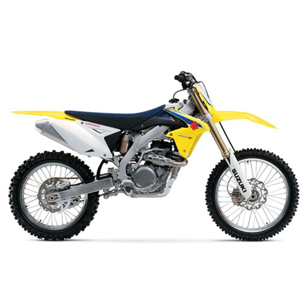 UFO SUZUKI RMZ250 10-18 PLASTICS KIT (WHT)
