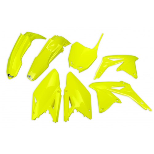 #PLEASE USE SUKIT417DFLU - UFO SUZUKI RMZ450 08-17 PLASTICS KIT (FLUO YEL)