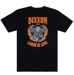 DIXXON QUALITY FLANNEL MENS SHORT SLEEVE TEE LABOUR MOTOR
