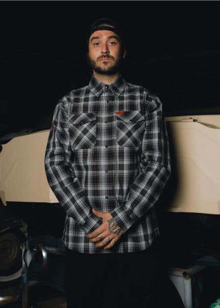 DIXXON QUALITY FLANNEL MENS FR FLANNEL BACKDRAFT