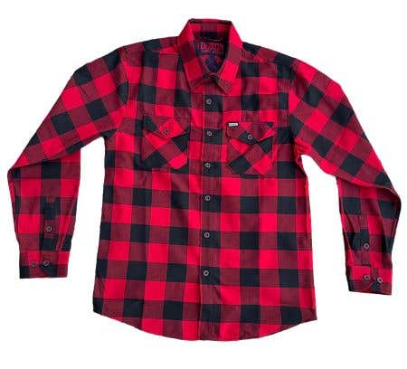 DIXXON QUALITY FLANNEL MENS REDRUM FLANNEL SHIRT