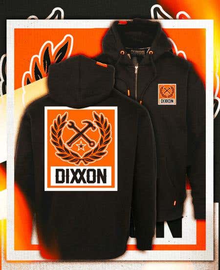DIXXON QUALITY FLANNEL MENS HOODIES BOX CREST  ZIP UP