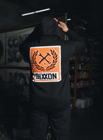 DIXXON QUALITY FLANNEL MENS HOODIES BOX CREST  ZIP UP