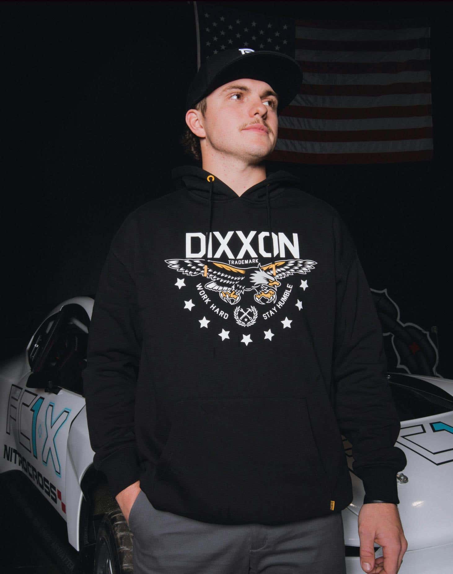 DIXXON QUALITY FLANNEL MENS EAGLE HOOD