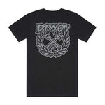 DIXXON QUALITY FLANNEL MENS SHORT SLEEVE TEE PARTY CREST
