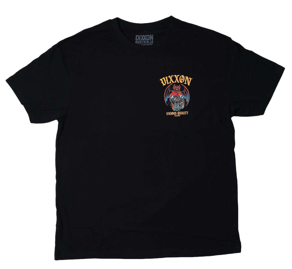 DIXXON QUALITY FLANNEL MENS EVIL V-TWIN T-SHIRT