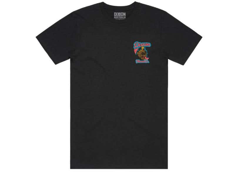 DIXXON QUALITY FLANNEL MENS DIXXON PINA PARTY TEE - BLACK