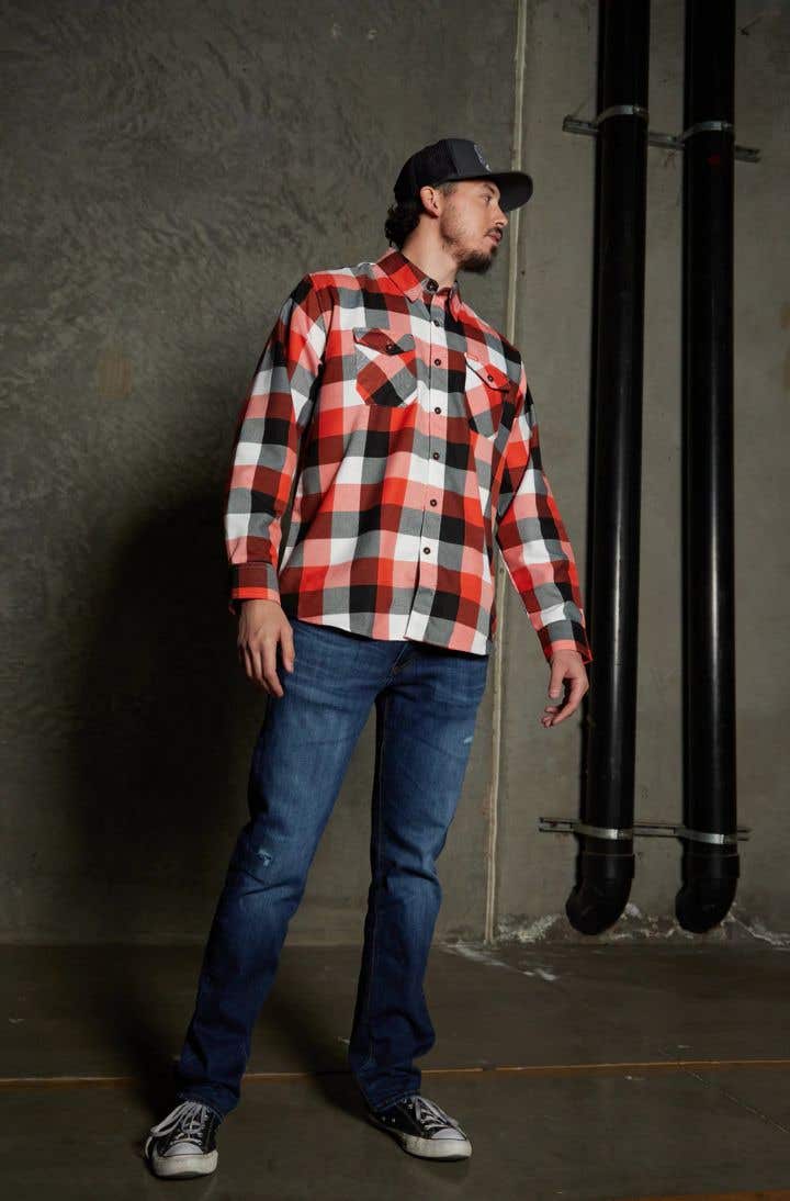 DIXXON QUALITY FLANNEL MENS IRON HEAD FLANNEL