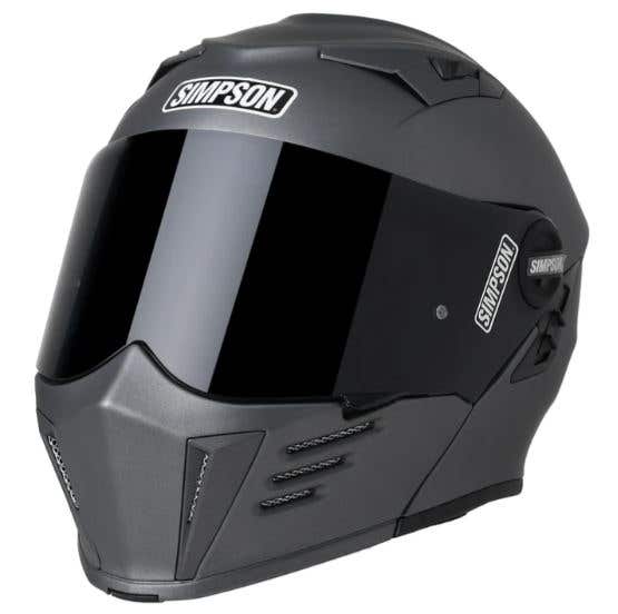 SIMPSON HELMETS MODULAR BANDIT GUN METAL