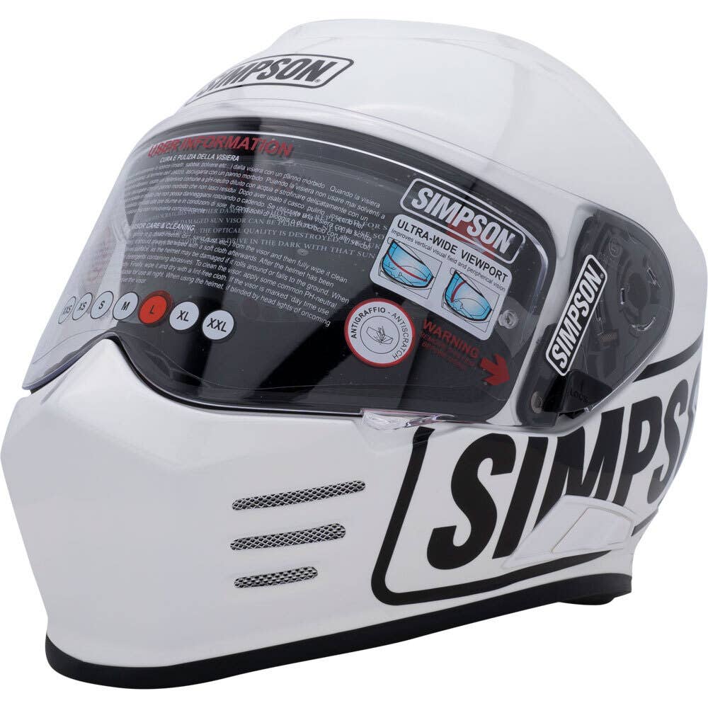 SIMPSON HELMETS GHOST BANDIT HELMET LOGO