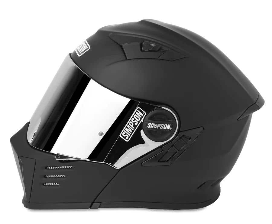 SIMPSON HELMETS MOD BANDIT MATTE HELMET