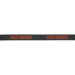Harley-Davidson Men's Embossed H-D Scripted Genuine Leather Belt - Black