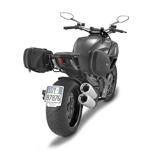 GIVI EASYLOCK PANNIER HOLDERS (ST609) - DUCATI DIAVEL1200 11-14