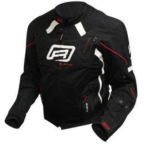 RJAYS OCTANE III JKT LADIES BLK/WHT/RED (2XL)  [ONC01]