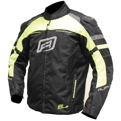 RJAYS STINGER II JKT MENS BLK/HI-VIZ (SM)  [ONC01]