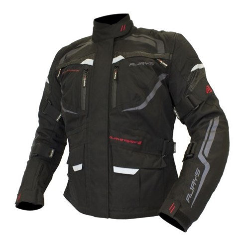 RJAYS VOYAGER V JKT LADIES BLK COMFORT FIT (24-28)