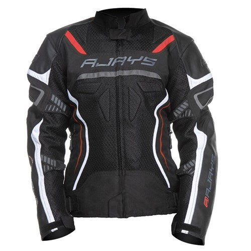 RJAYS AIR-TECH JKT BLK/WHT LADIES (14)  [ONC01]