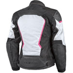 RJAYS SECTOR LADIES JKT BLK/WHT/PNK (08) #