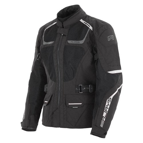 RJAYS TOUR AIR 2 JKT BLK/WHT LADIES (14)  [ONC01]