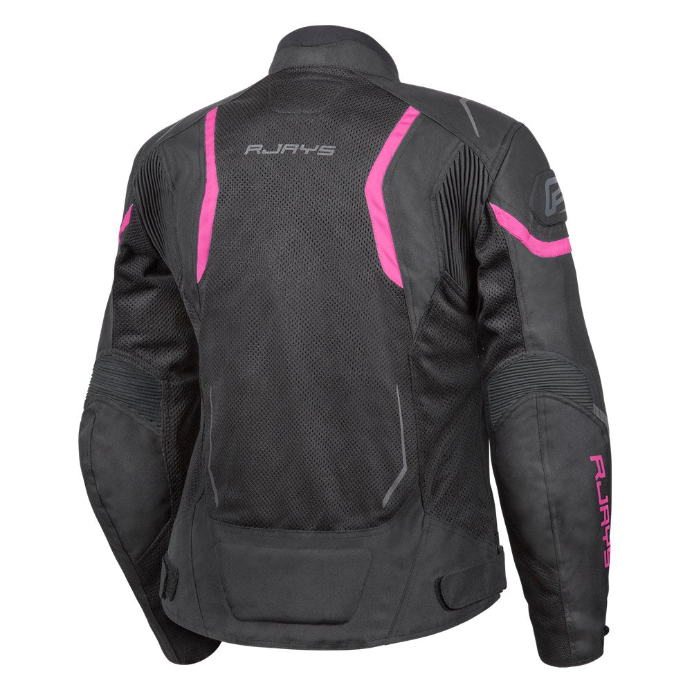 RJAYS SWIFT III JKT LADIES BLK/PNK (10)