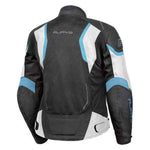 RJAYS SWIFT III JKT LADIES BLK/WHT/LIGHT BLU (06)