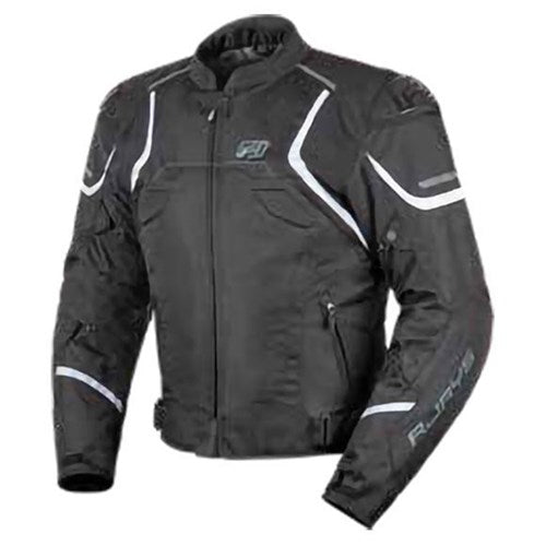 RJAYS PACE JKT BLK/WHT (LG)  [ONC01]