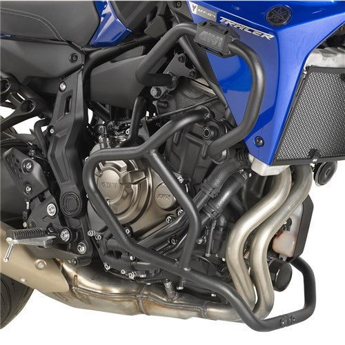 GIVI UPPER ENGINE CRASH GUARDS - YAMAHA MT-07 TRACER 16-19/TRACER 700 21-